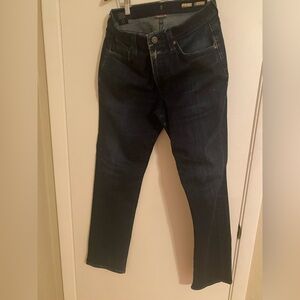 Bluer Denim Made in USA Portland Dark Blue Slim Straight Jeans